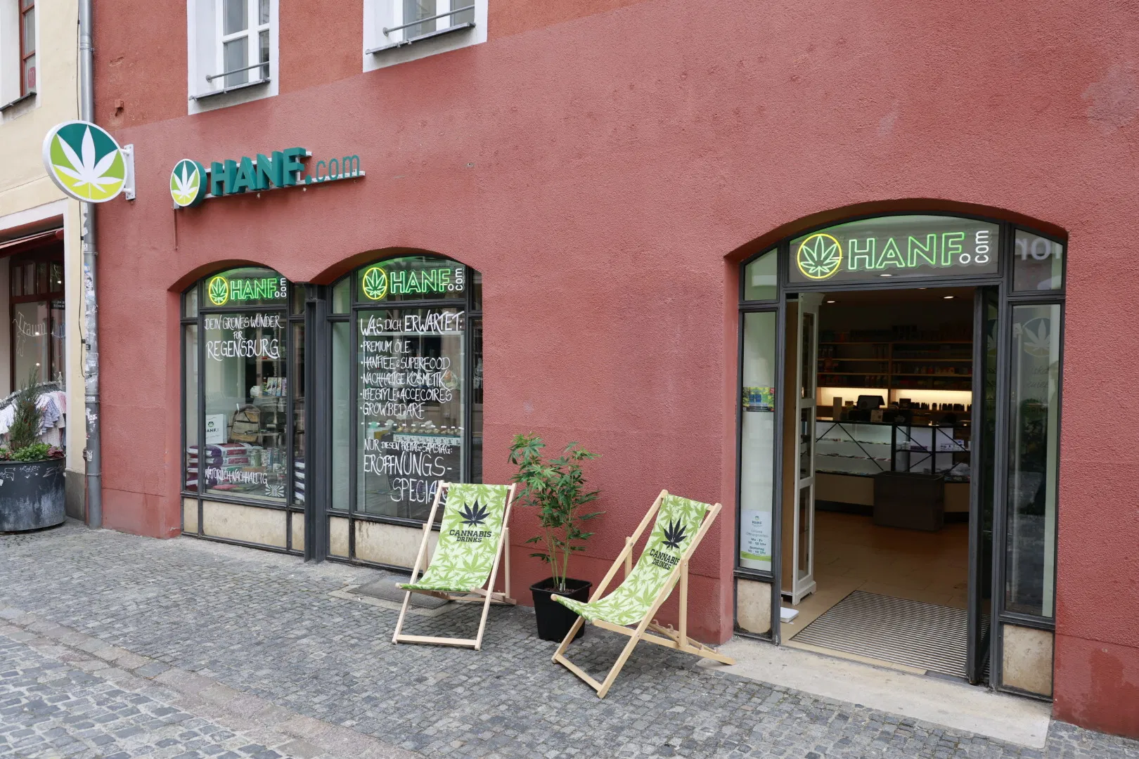 Aussenansicht Hanfladen Regensburg