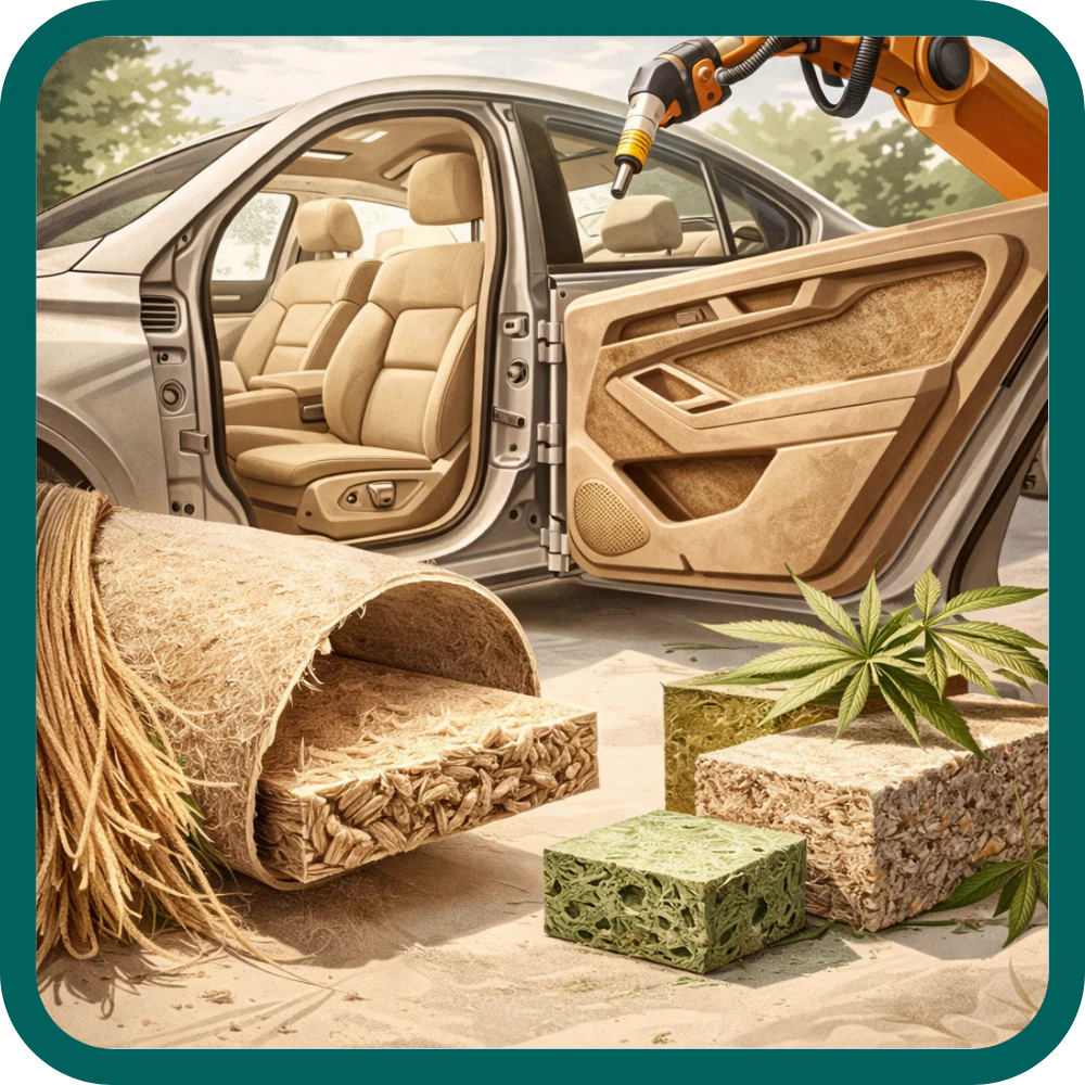 Hanf in der Autoindustrie