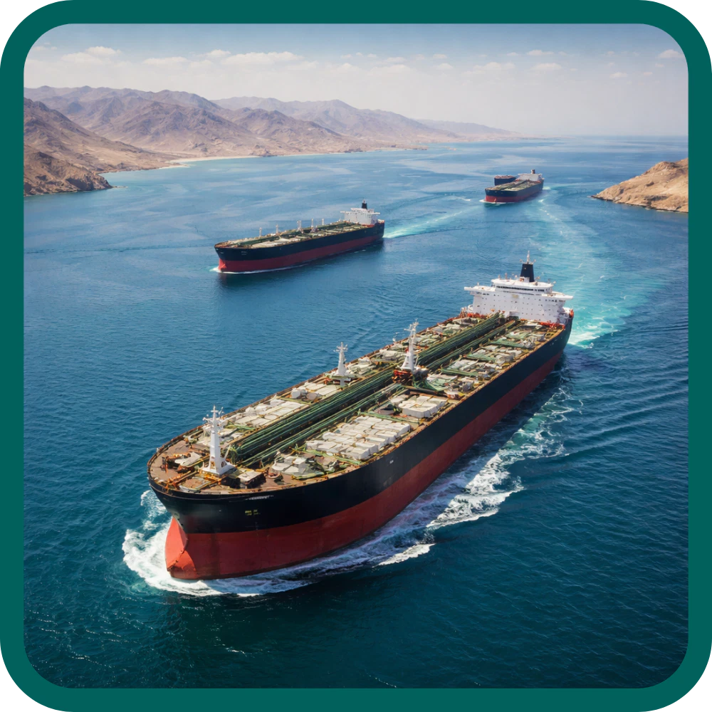 Güterschiffe Strasse von Hormus